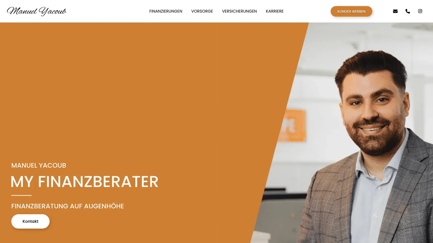 Website von Manuel Yacoub